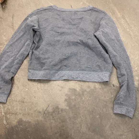 Lacoste live gray university of Lacoste Paris crewneck cropped sweatshirt - Picture 5 of 5